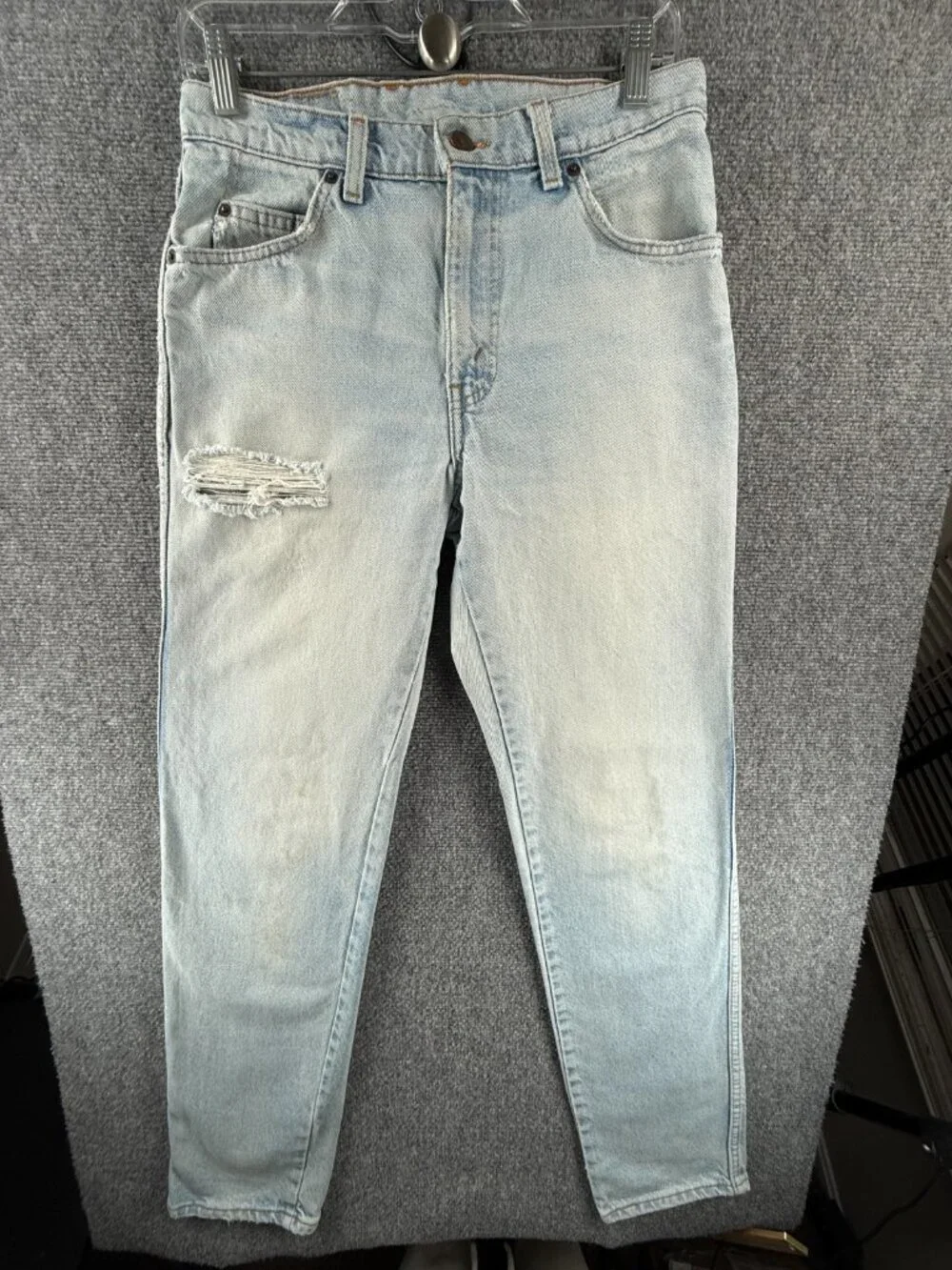 VTG Levi's Orange Tab Blue Jeans Men Australia Light Wash 510 02 ACTL 29X33